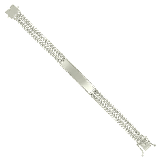 925 Sterling Silver Id Bracelet 8"