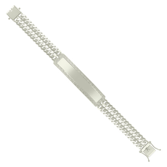 925 Sterling Silver Id Bracelet 8"