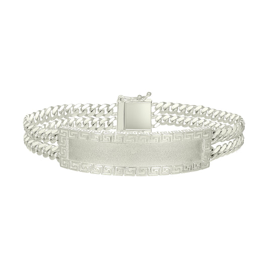 925 Sterling Silver Id Bracelet 8"