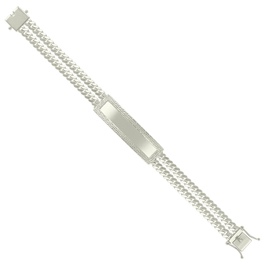 925 Sterling Silver Id Bracelet 8"