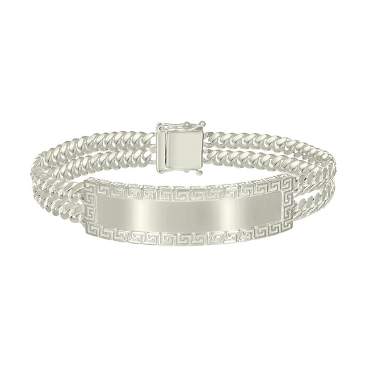 925 Sterling Silver Id Bracelet 8"