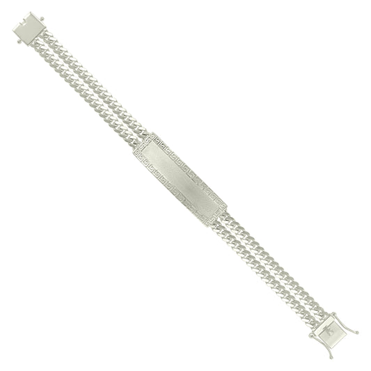 925 Sterling Silver Id Bracelet 8"