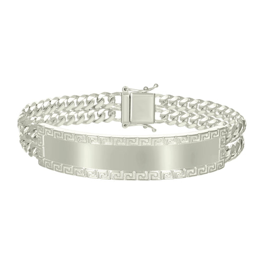 925 Sterling Silver Id Bracelet 8"