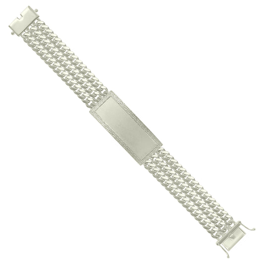 925 Sterling Silver Id Bracelet 8"