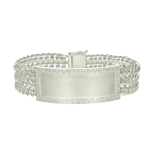 925 Sterling Silver Id Bracelet 8"