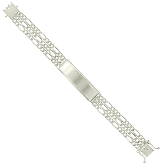 925 Sterling Silver Id Bracelet 8"