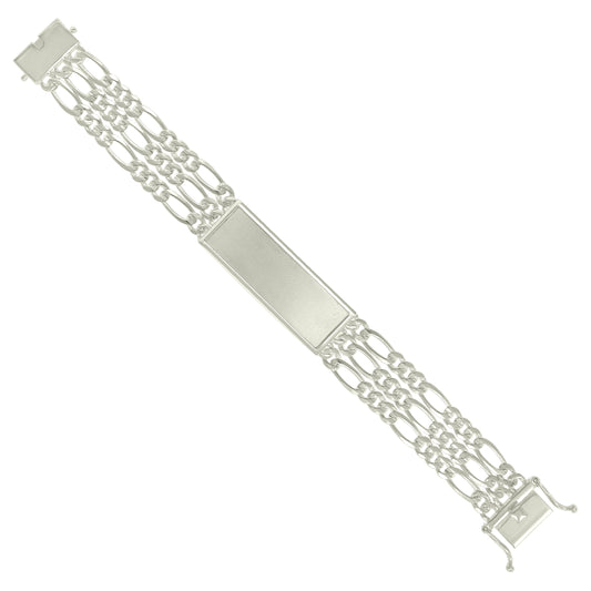 925 Sterling Silver Id Bracelet 8"