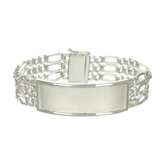 925 Sterling Silver Id Bracelet 8"