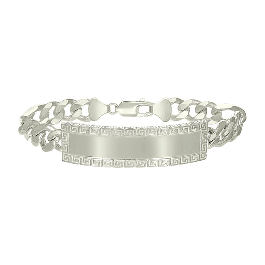 925 Sterling Silver Id Bracelet 8"