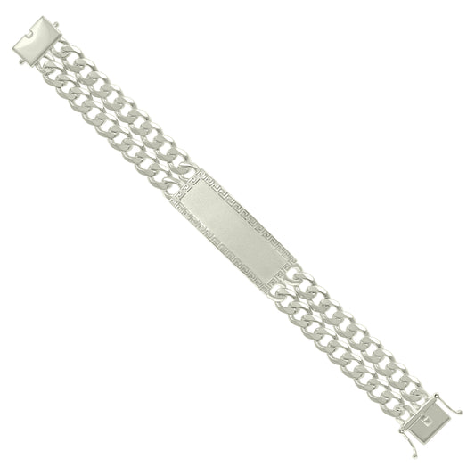 925 Sterling Silver Id Bracelet 8"