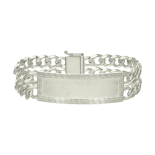 925 Sterling Silver Id Bracelet 8"