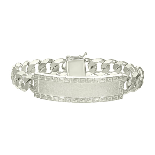 925 Sterling Silver Id Bracelet 8"
