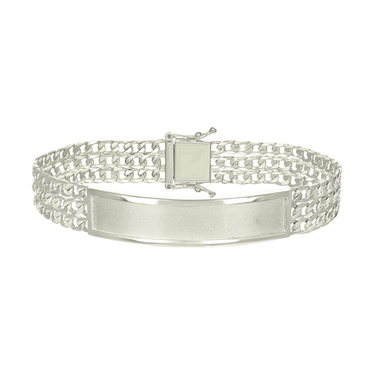 925 Sterling Silver Id Bracelet 8"