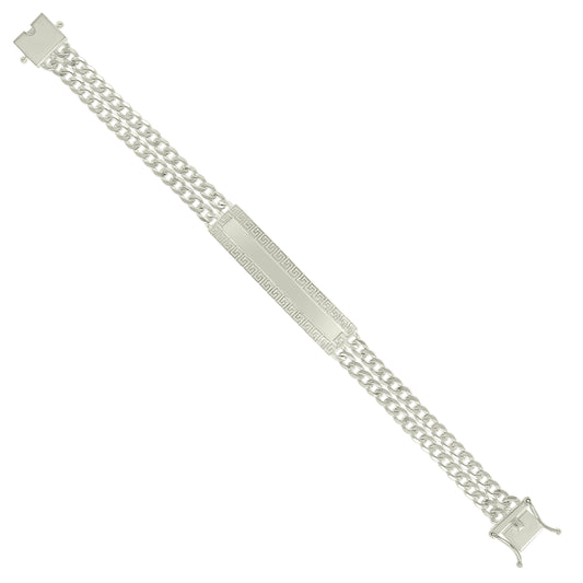 925 Sterling Silver Id Bracelet 8"
