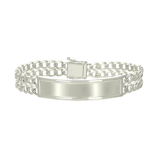 925 Sterling Silver Id Bracelet 8"