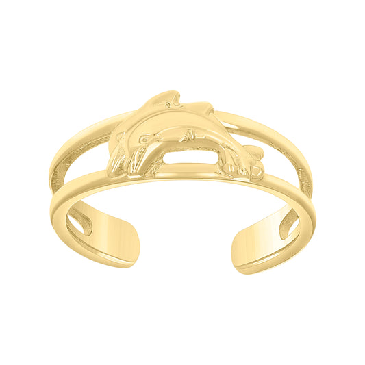 10Kt Gold Toe Ring