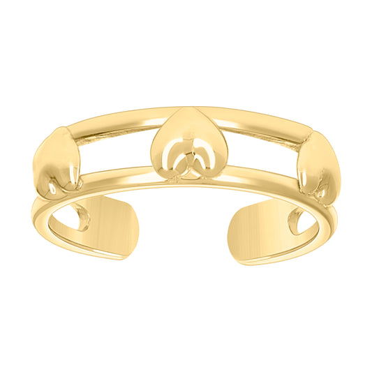 10Kt Gold Toe Ring