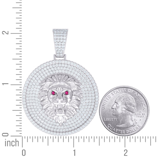 925 Sterling Silver Cz Pendant