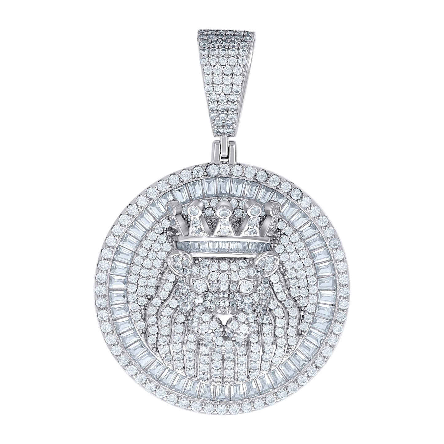 925 Sterling Silver Cz Pendant