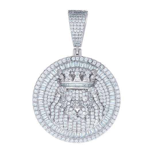 925 Sterling Silver Cz Pendant