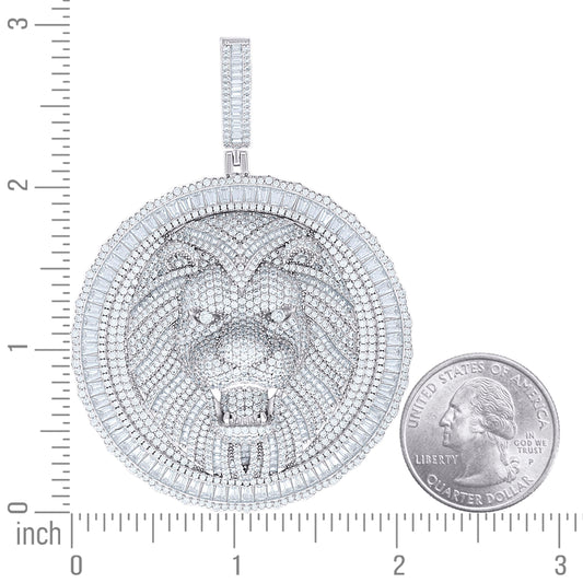 925 Sterling Silver Cz Pendant