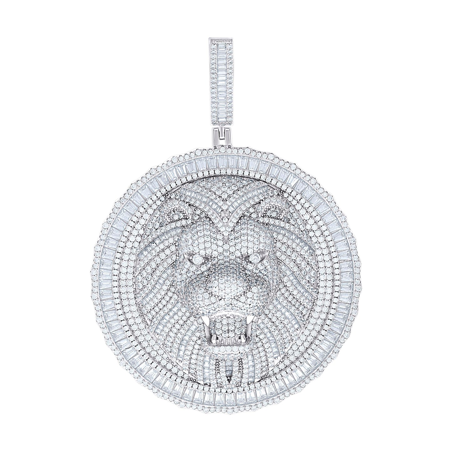925 Sterling Silver Cz Pendant