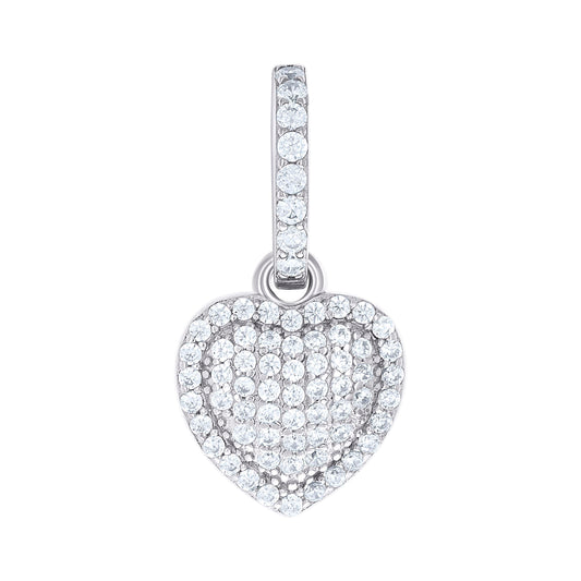 925 Sterling Silver Cz Pendant