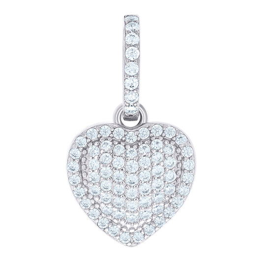 925 Sterling Silver Cz Pendant