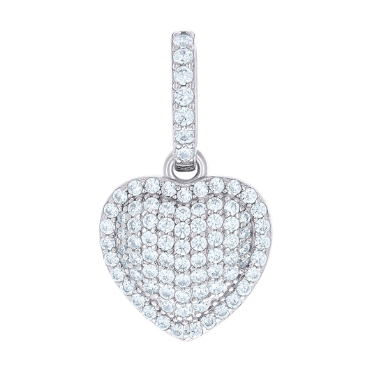 925 Sterling Silver Cz Pendant