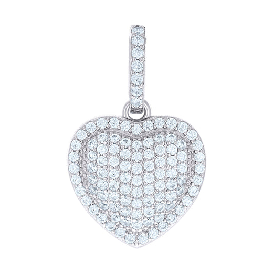 925 Sterling Silver Cz Pendant