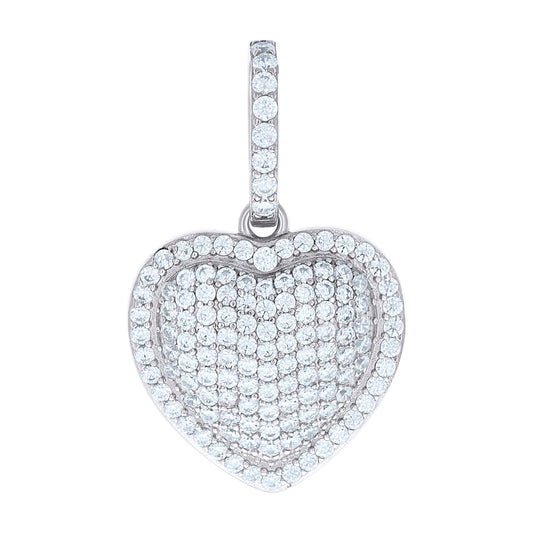 925 Sterling Silver Cz Pendant