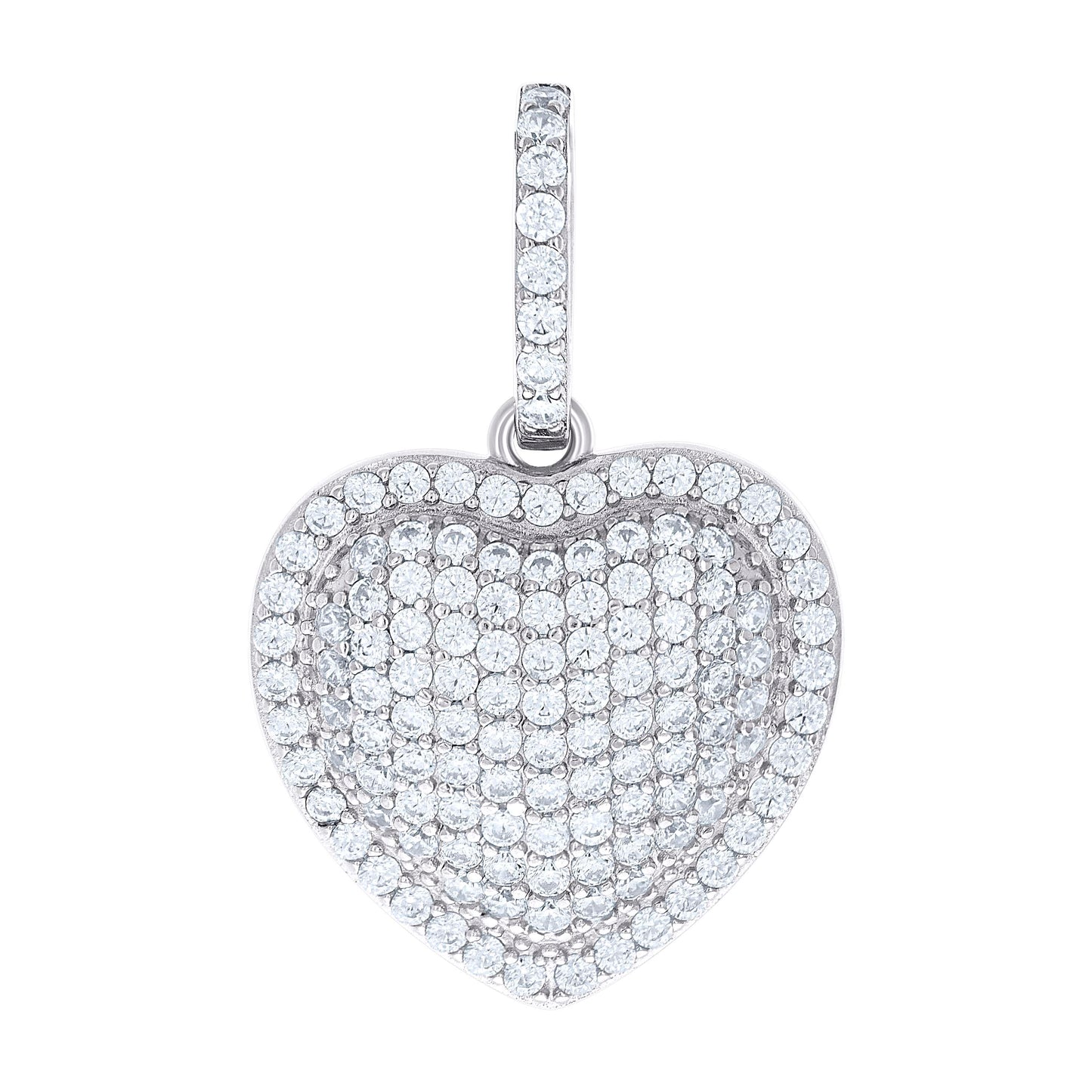 925 Sterling Silver Cz Pendant