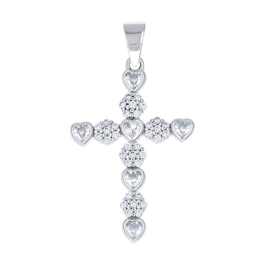 925 Sterling Silver Cz Pendant