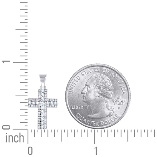 925 Sterling Silver Cz Pendant