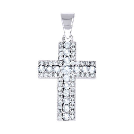 925 Sterling Silver Cz Pendant