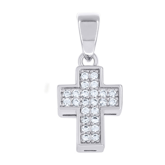 925 Sterling Silver Cz Pendant