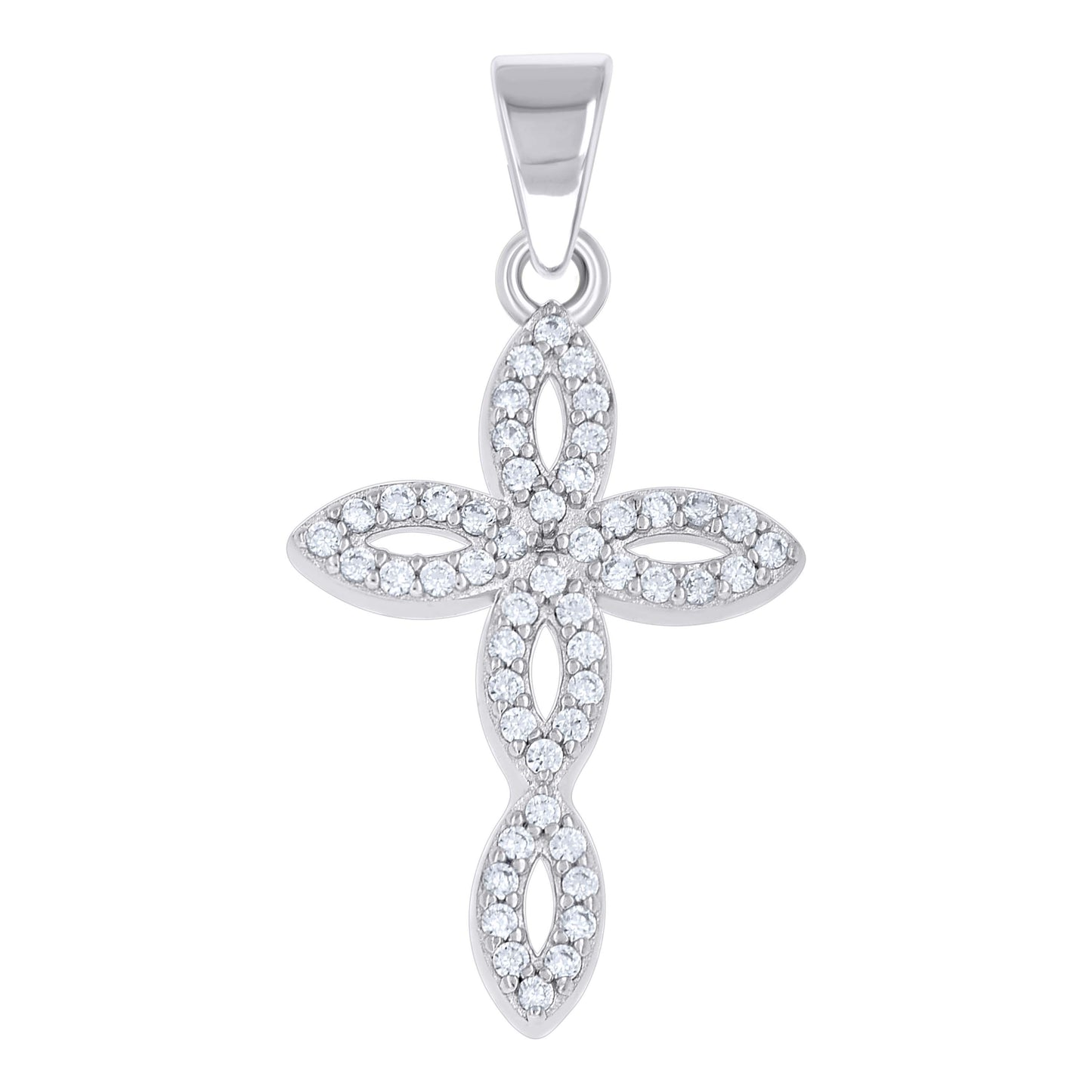 925 Sterling Silver Cz Pendant