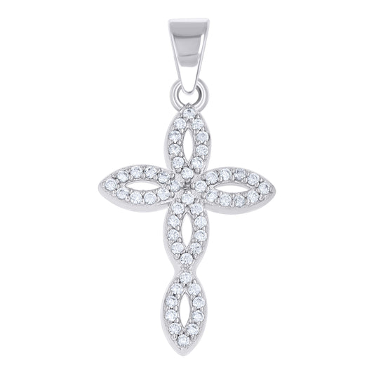 925 Sterling Silver Cz Pendant