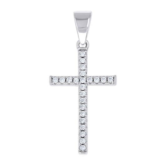 925 Sterling Silver Cz Pendant