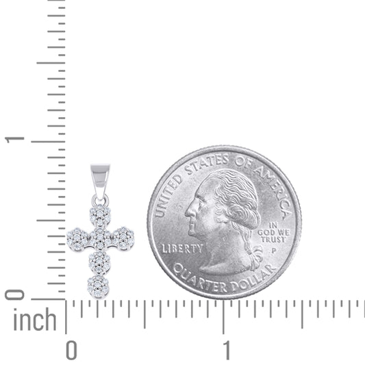 925 Sterling Silver Cz Pendant