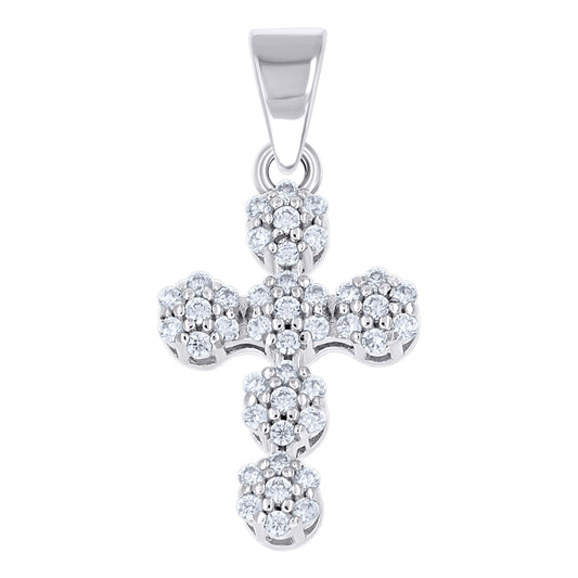 925 Sterling Silver Cz Pendant