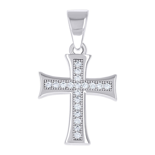 925 Sterling Silver Cz Pendant