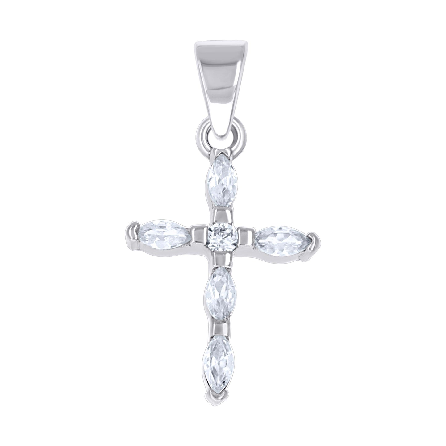 925 Sterling Silver Cz Pendant