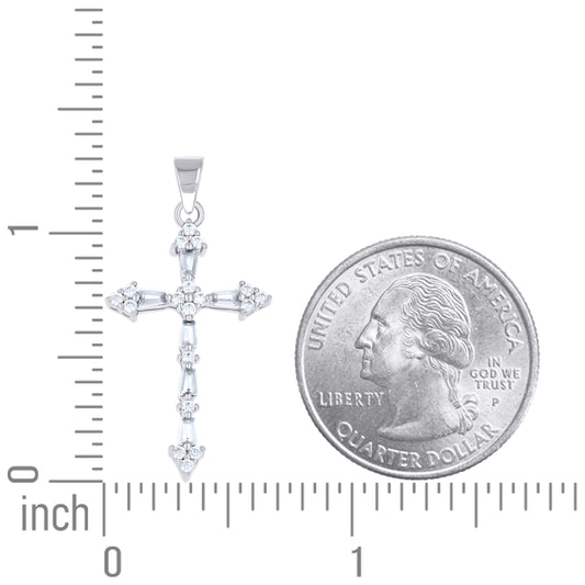 925 Sterling Silver Cz Pendant