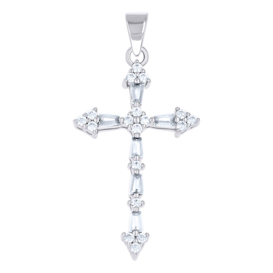 925 Sterling Silver Cz Pendant