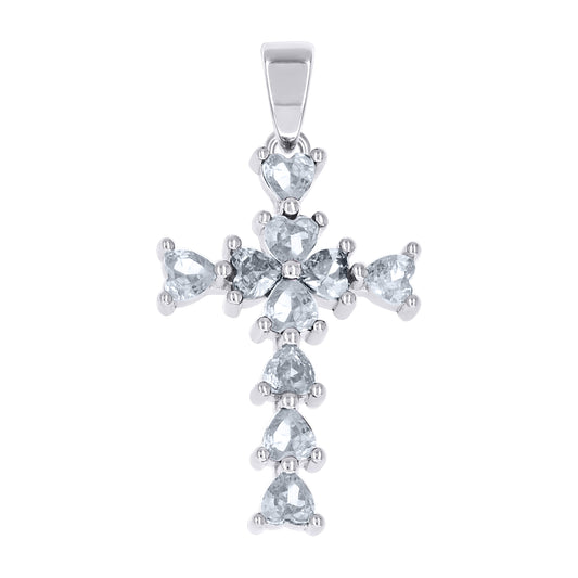 925 Sterling Silver Cz Pendant