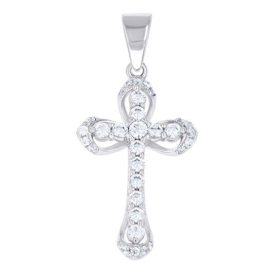 925 Sterling Silver Cz Pendant