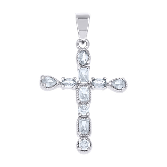 925 Sterling Silver Cz Pendant