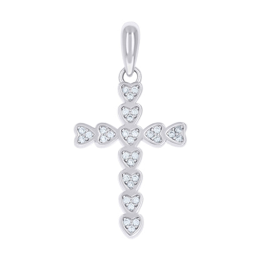925 Sterling Silver Cz Pendant