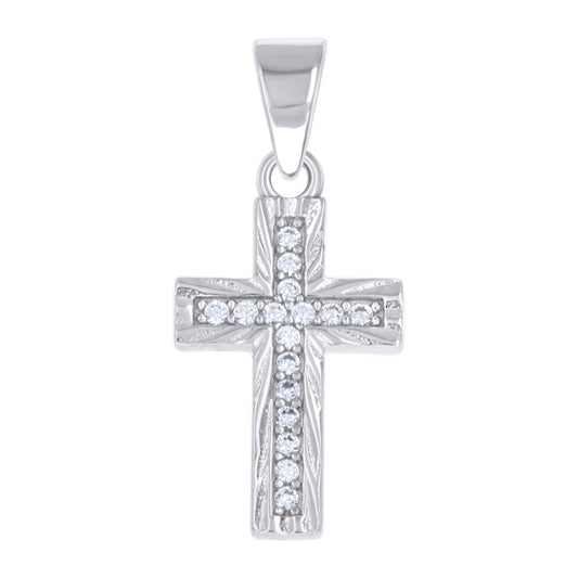 925 Sterling Silver Cz Pendant